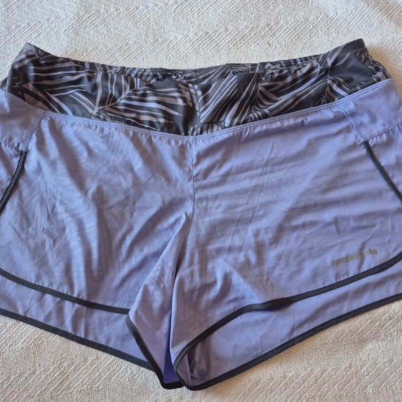 Patagonia Women's Light Purple Athletic Shorts - Picture 2 of 11